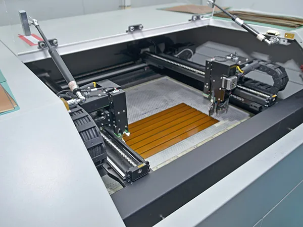 Flying-probe electrical test on bare flexible PCB panels