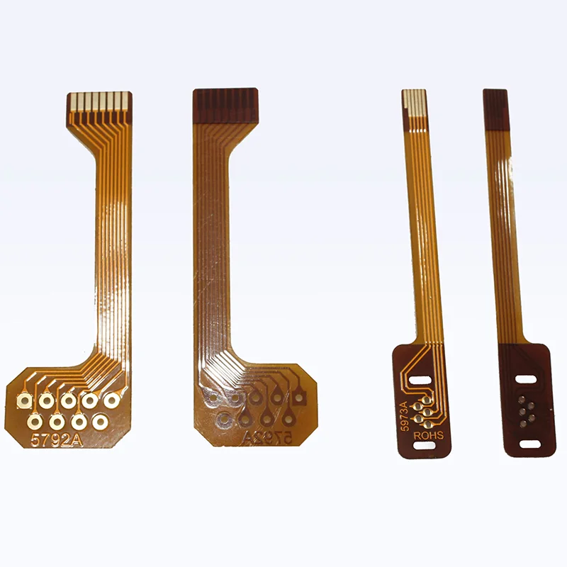 Bare single-sided gold-finger flexible PCB sample