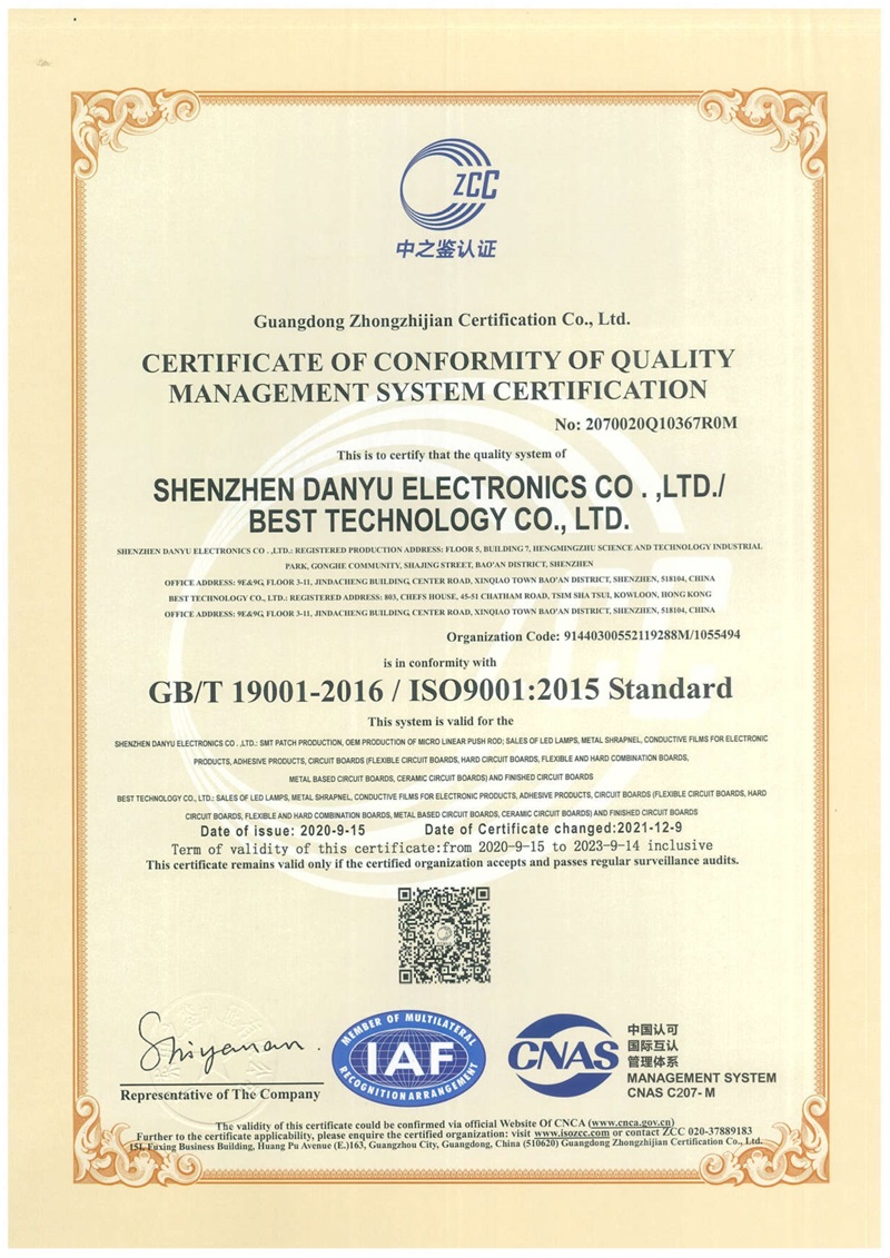 ISO9001-Best-technology-2021