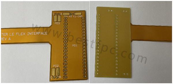 The different design way of pluggable connector on FPC-