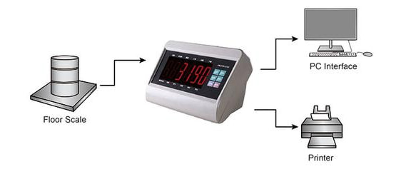 Structure of electronic scale