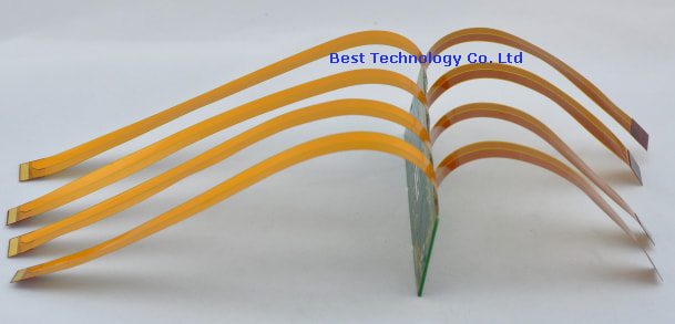 loose-leaf (layered) rigid-flex PCB