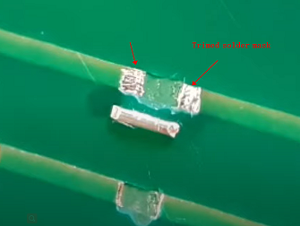 How to repair the broken traces on a rigid-flex circuit board