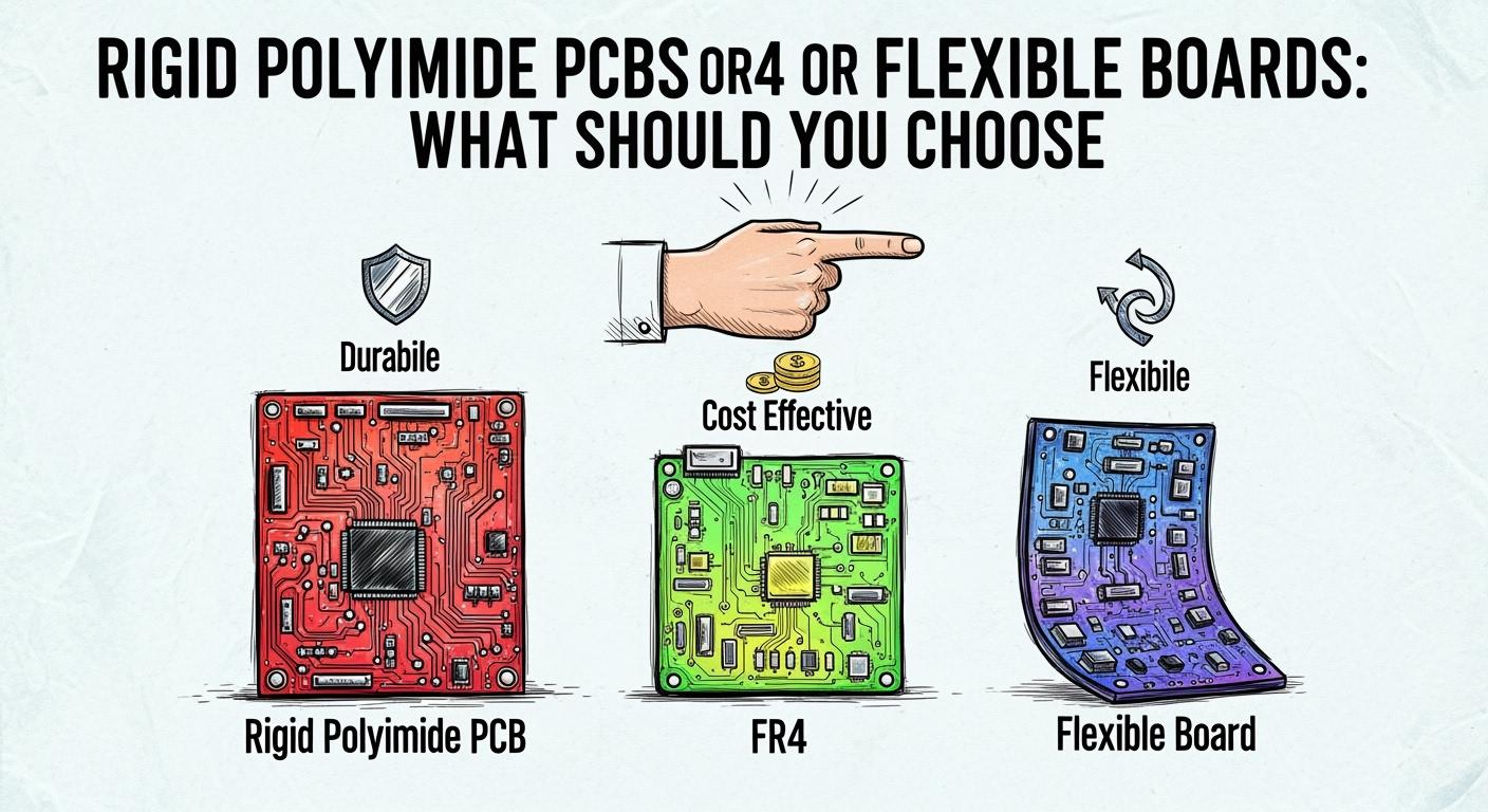 Rigid Polyimide PCBs or FR4 or Flexible Boards What Should You Choose