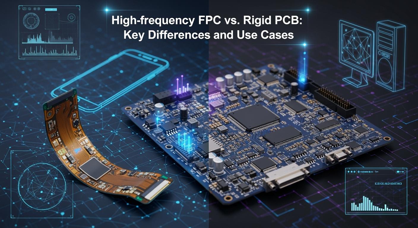 High-frequency FPC vs. rigid PCB: key differences and use cases