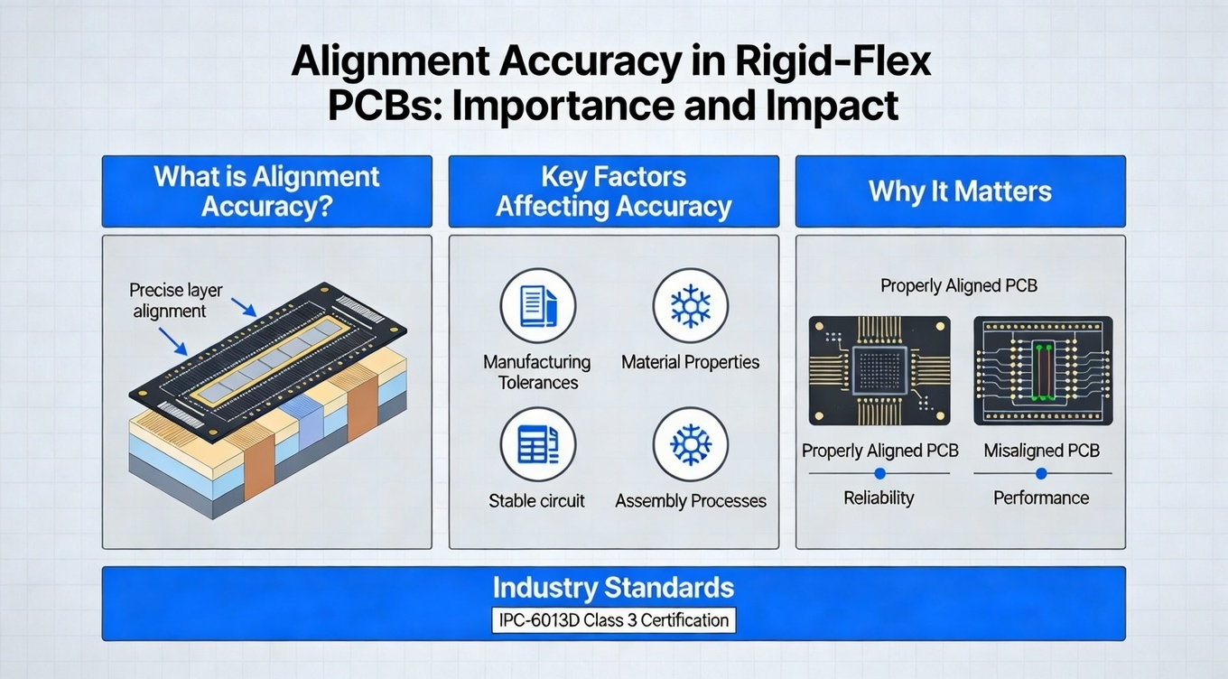 Alignment Accuracy of Rigid-Flex PCB: US Standards, Industry Needs & Supplier Guide