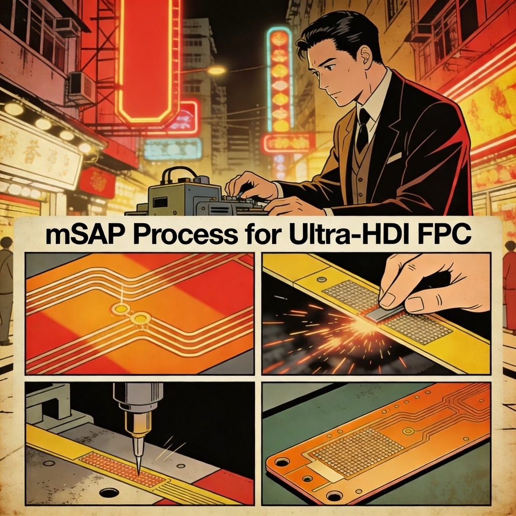 mSAP Process for Ultra-HDI FPC: UK Market Guide for High-Precision Flexible PCB Manufacturing