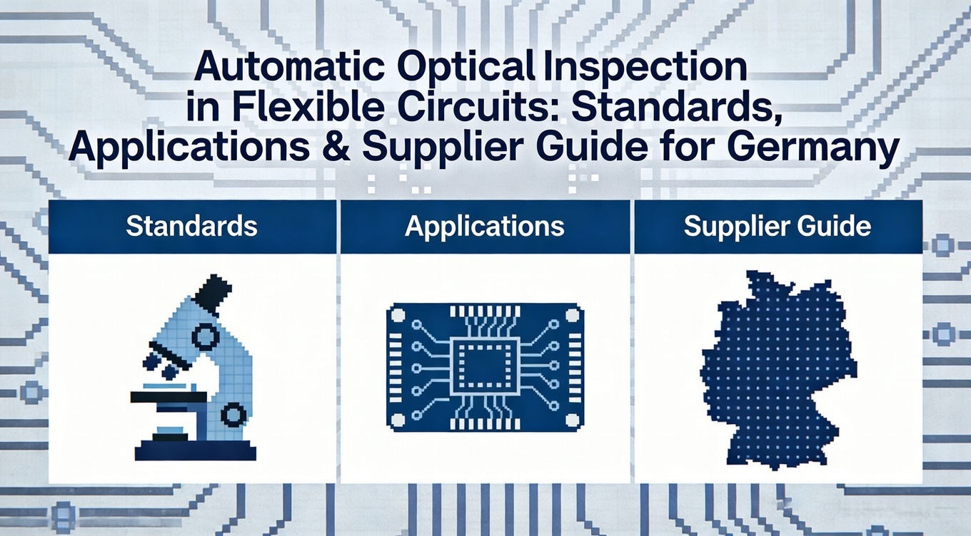 Automatic Optical Inspection in Flexible Circuits: Standards, Applications & Supplier Guide for Germany