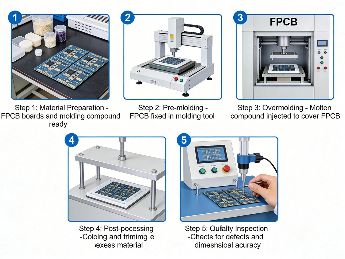FPCB Overmolding Manufacturing Process Explained