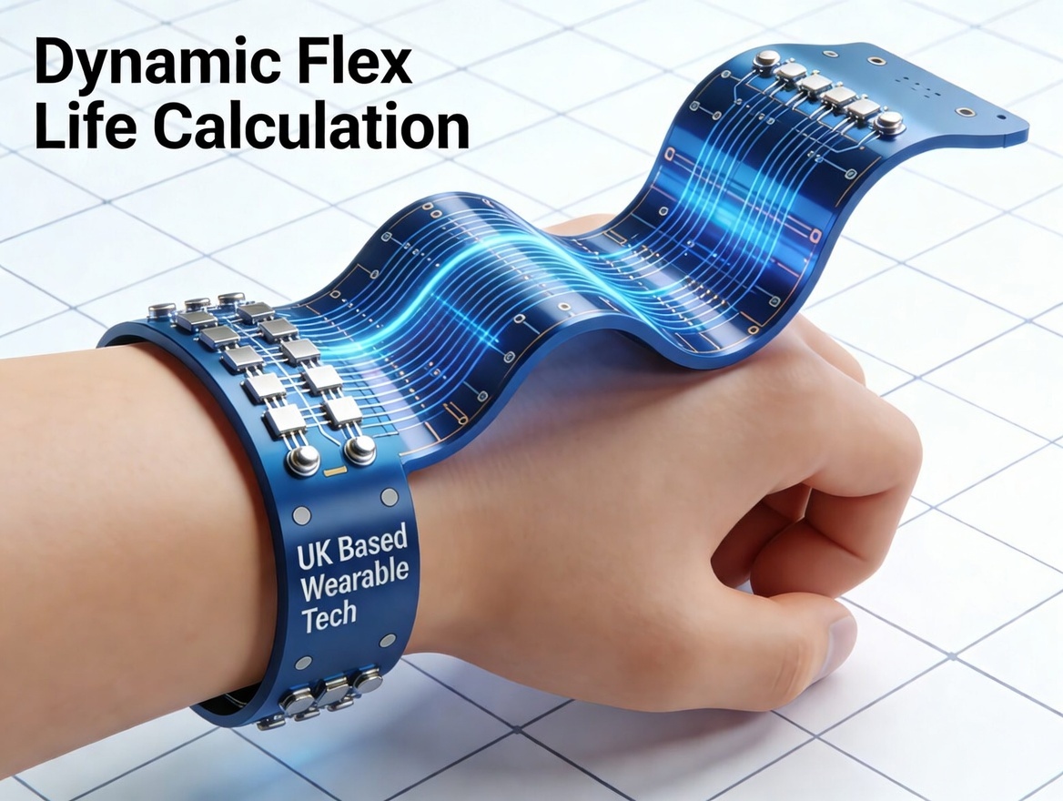 Dynamic Flex Life Calculation for Wearable Sensors