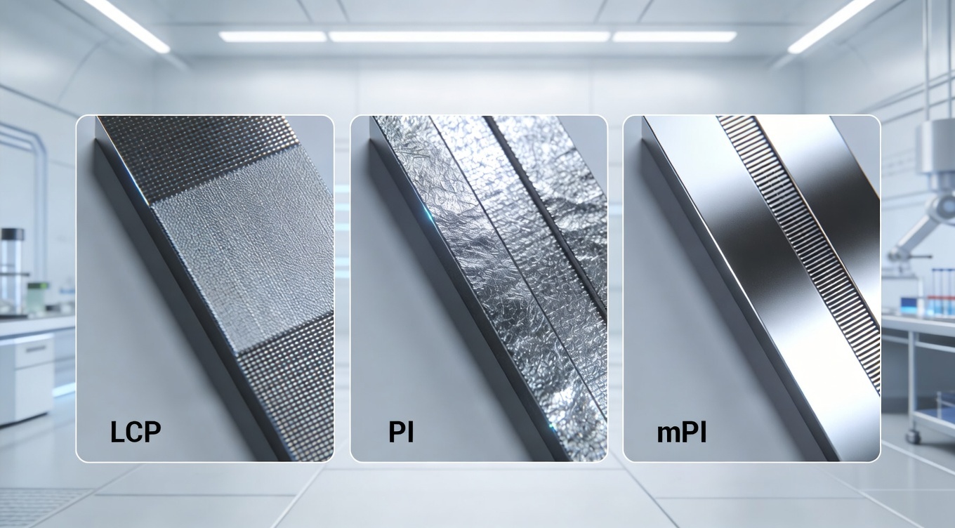 LCP vs PI vs mPI: Material Comparison for mmWave Applications