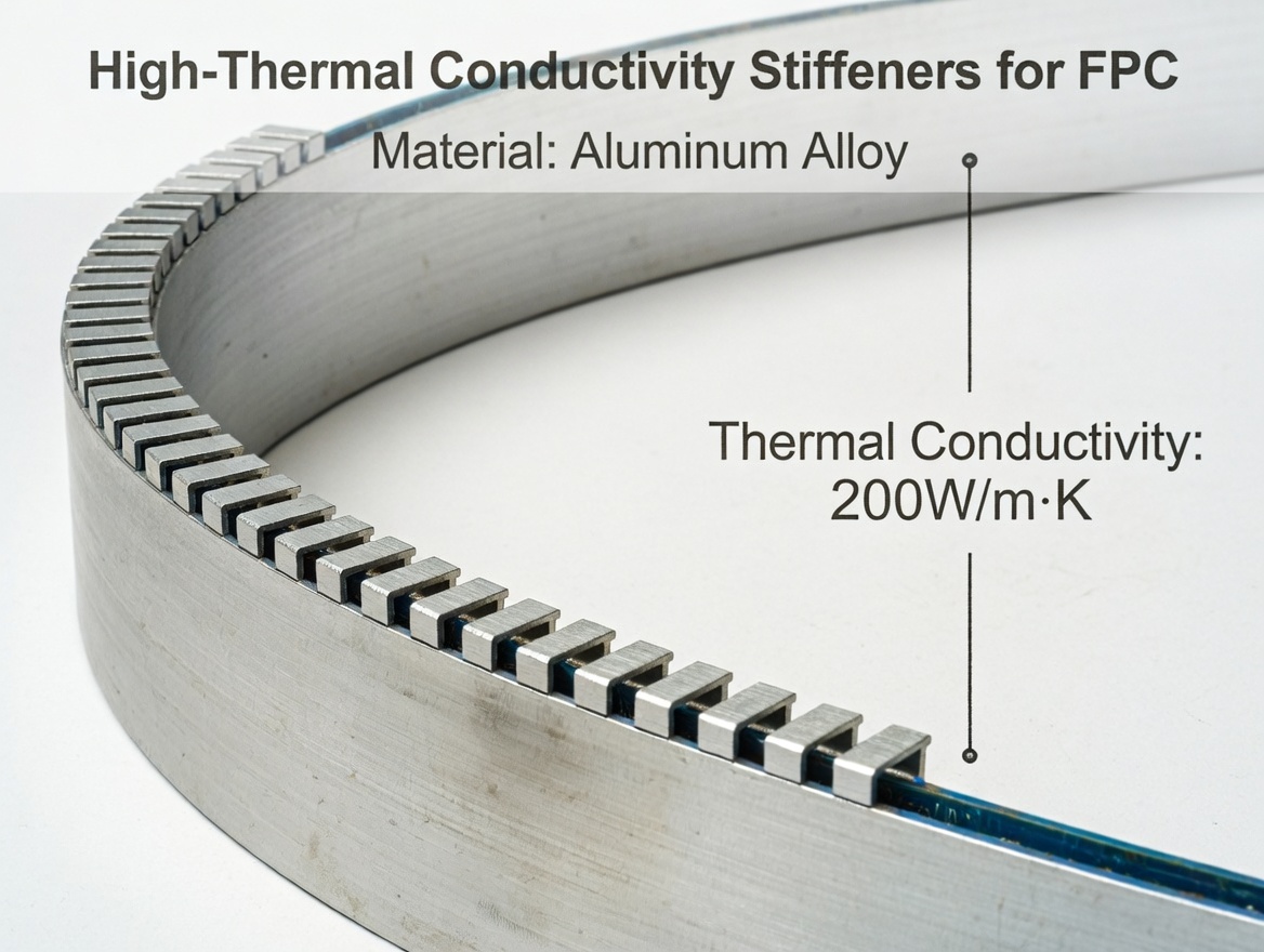 High-Thermal Conductivity Stiffeners for FPC