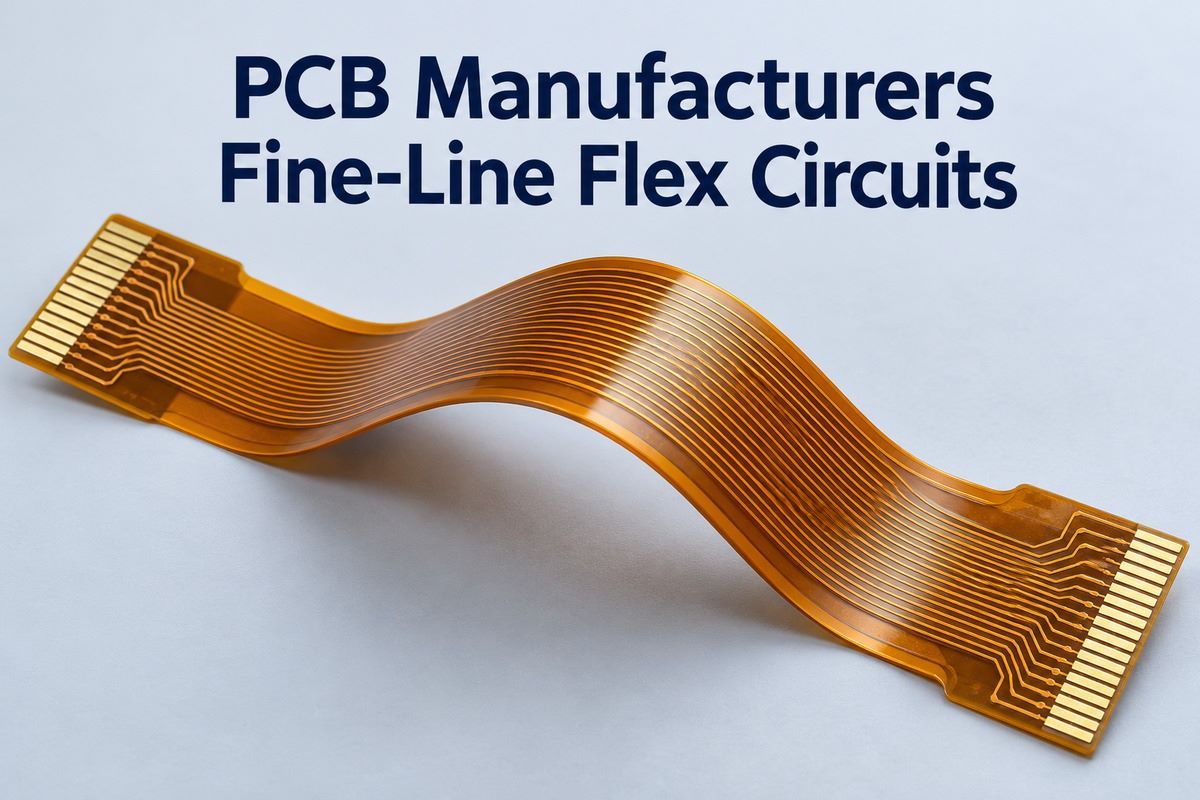 Custom PCB Manufacturers for Fine-Line Flex Circuits in China