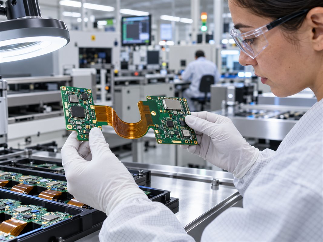 industrial rigid-flex circuit board, https://www.bestfpc.com/news/industrial-rigid-flex-circuit-board.html