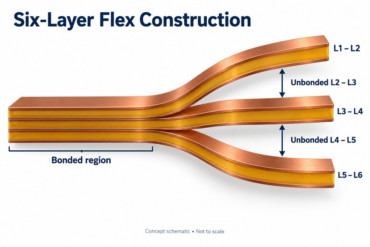 6 layer flex pcb manufacturer